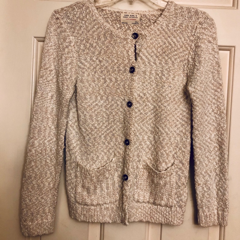 Zara Girl’s knit cardigan